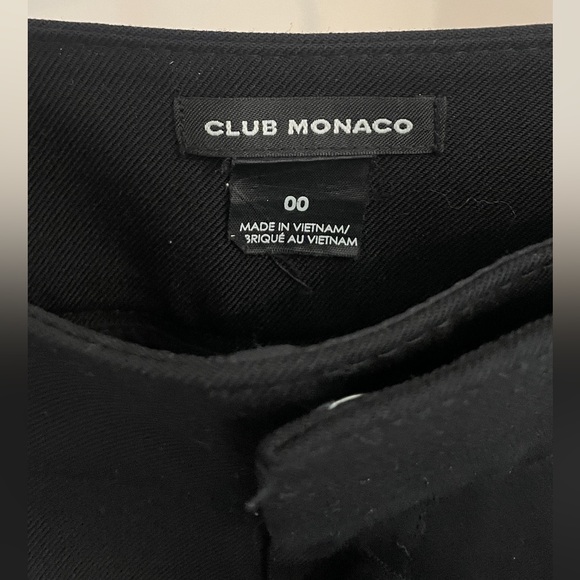 Club Monaco: High-Waisted Wide Leg Pant - Picture 2 of 3